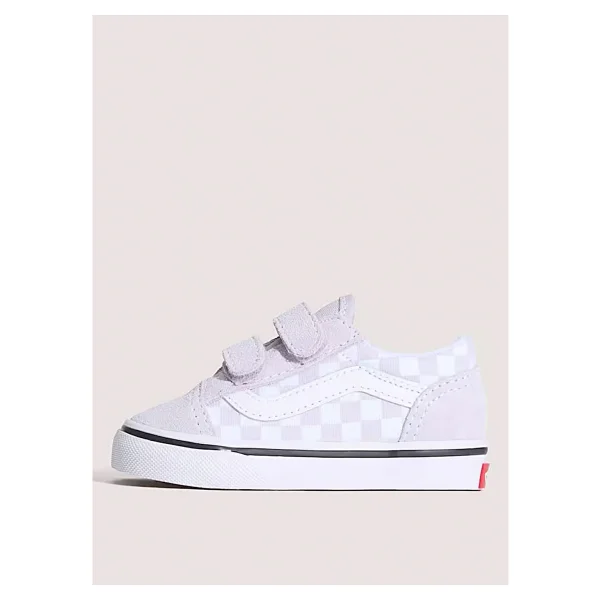 Vans Old Skool V VN000CTGEMY1 Pudra Damalı Bebek Sneaker