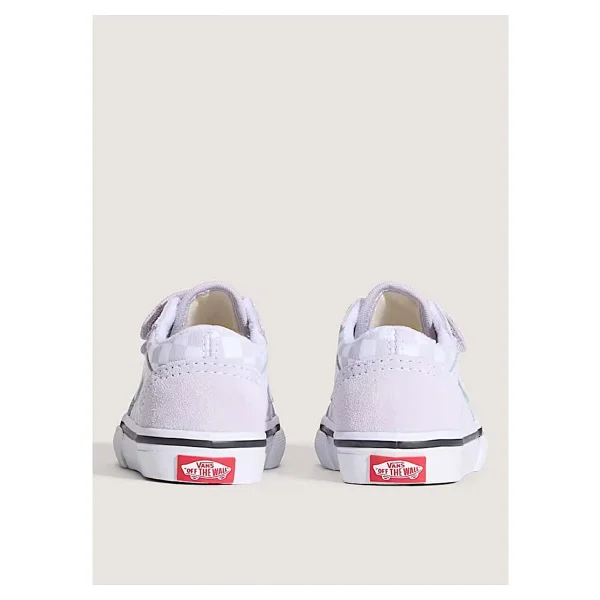 Vans Old Skool V Vn000ctgemy1 Pudra Damalı Bebek Sneaker - Görsel 4