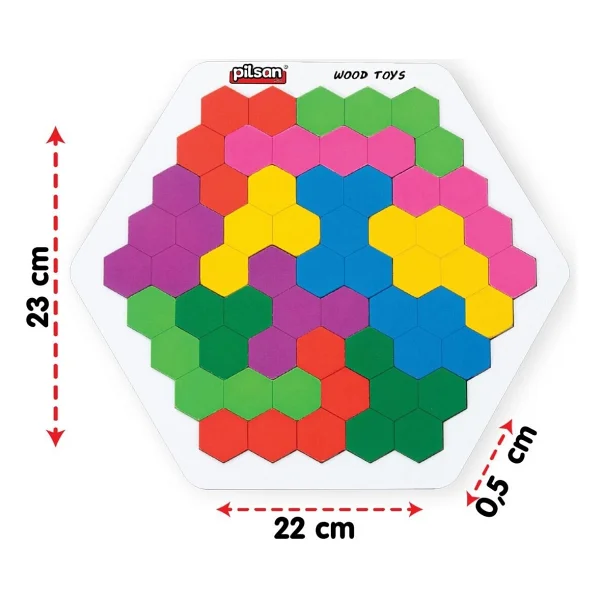 Pilsan 02-016 Petek Tangram - Görsel 6