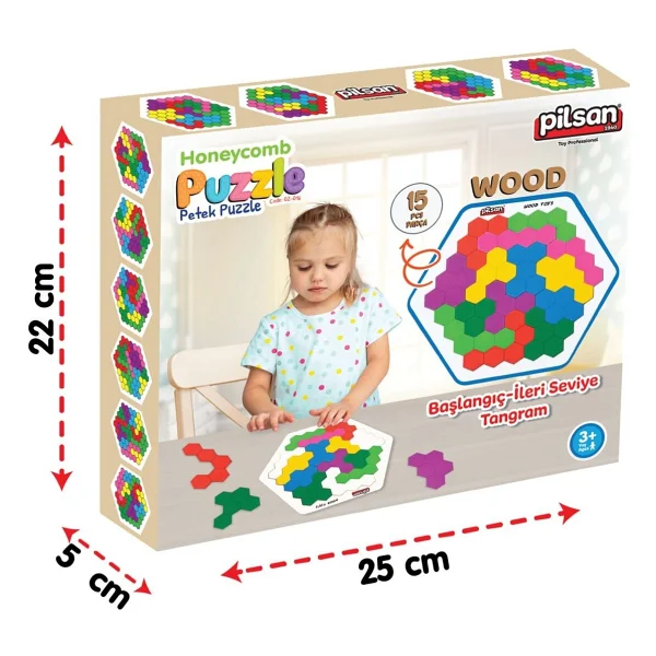 Pilsan 02-016 Petek Tangram - Görsel 8