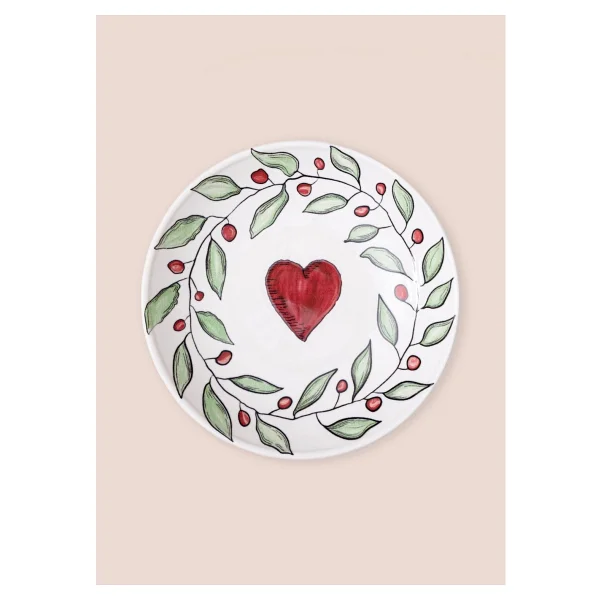 The Mia Luv 20 Cm 6'lı Yemek Tabağı - Görsel 3