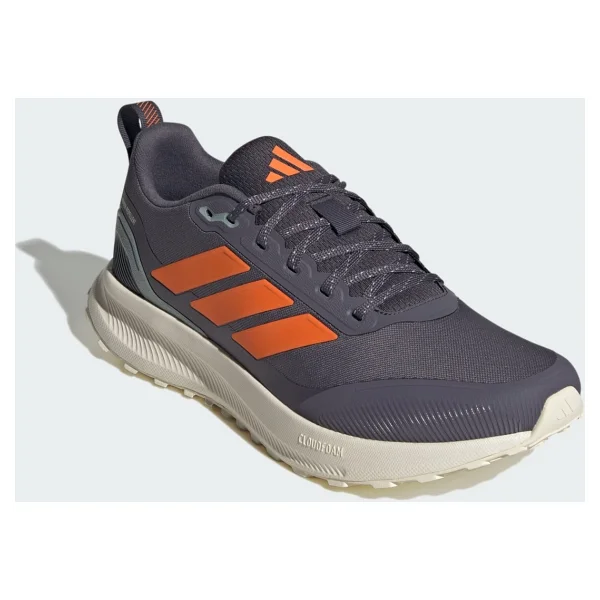 Adidas Runfalcon 5 Tr Jq6959 Gri-Turuncu Erkek Koşu Ayakkabısı - Görsel 3