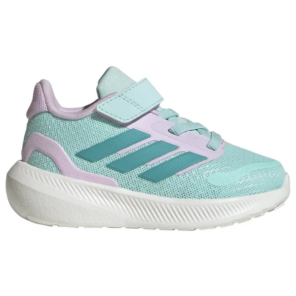 Adidas Runfalcon 5 El I Jp9409 Pembe-Mor Bebek Spor Ayakkabı - Görsel 8
