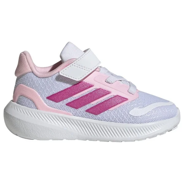 Adidas Runfalcon 5 El I Jp9409 Pembe-Mor Bebek Spor Ayakkabı - Görsel 9