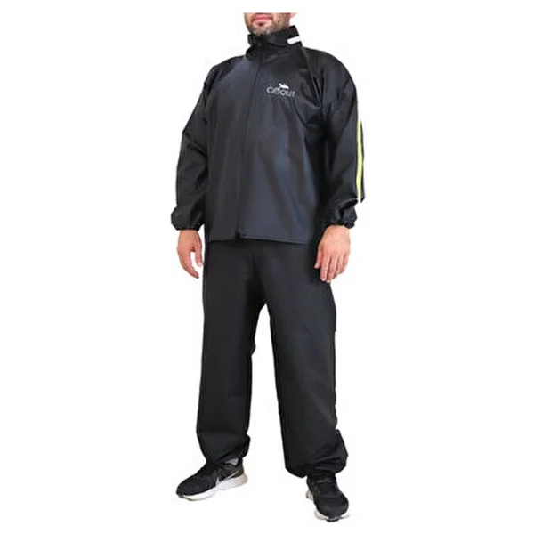 Go Out Motorcu Yağmurluk Max, (Reflektörlü) %100 Su Geçirmez Pvc Kumaş Ve Fermuar Tübitak Onaylı - Görsel 5