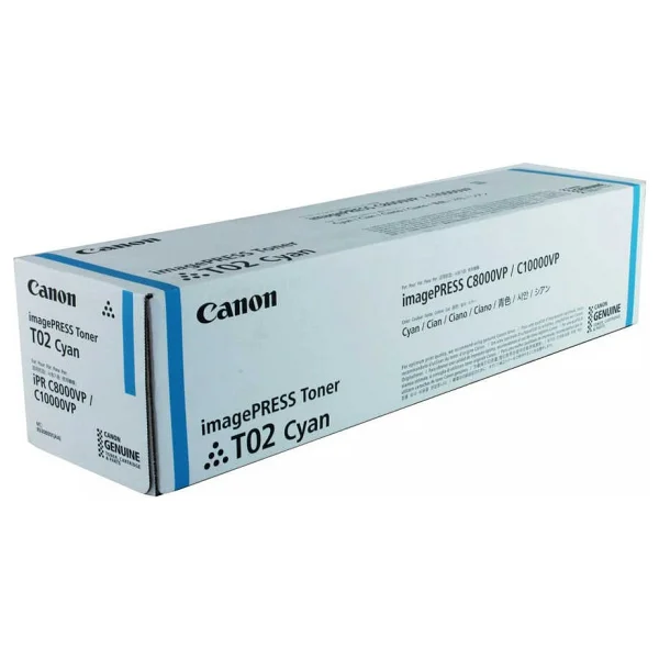 Canon T02 8530b001 Mavi Toner - Görsel 3