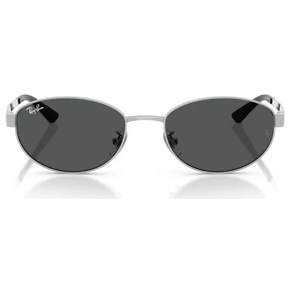 Ray-Ban 3774d 003/87 Silver-Dark Grey Güneş Gözlüğü - Görsel 2