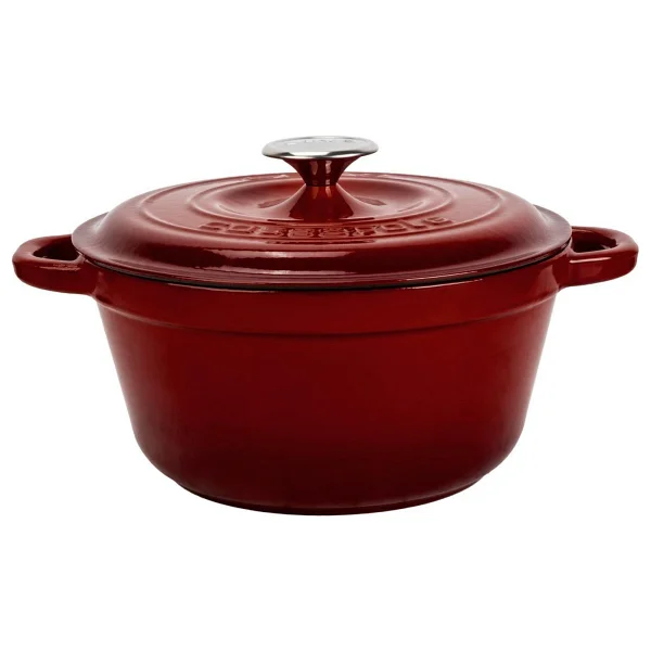 Lava New Heritage Yuvarlak Bordo 26 Cm Döküm Tencere - Görsel 6