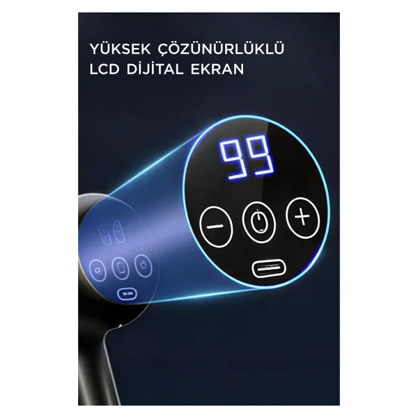 Lenovo N3 Gri Masaj Tabancası - Görsel 3