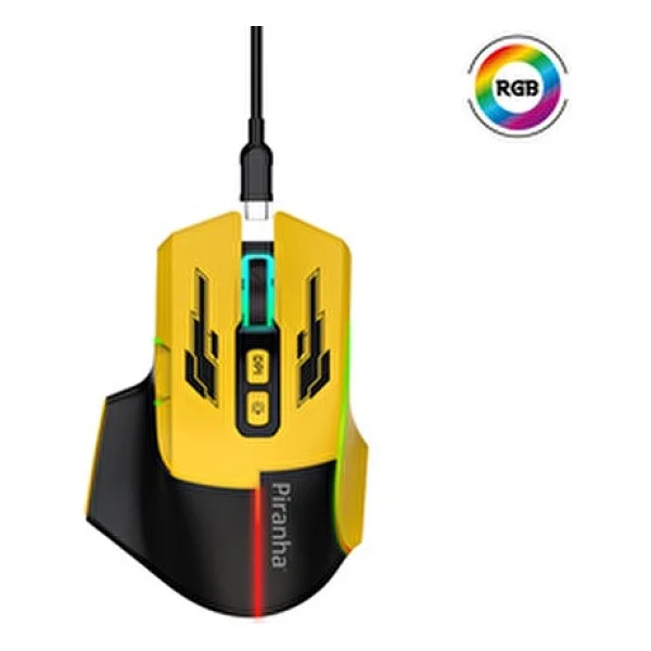 Piranha 7632 Şarjlı Optik Kablosuz Oyuncu Mouse - Görsel 5