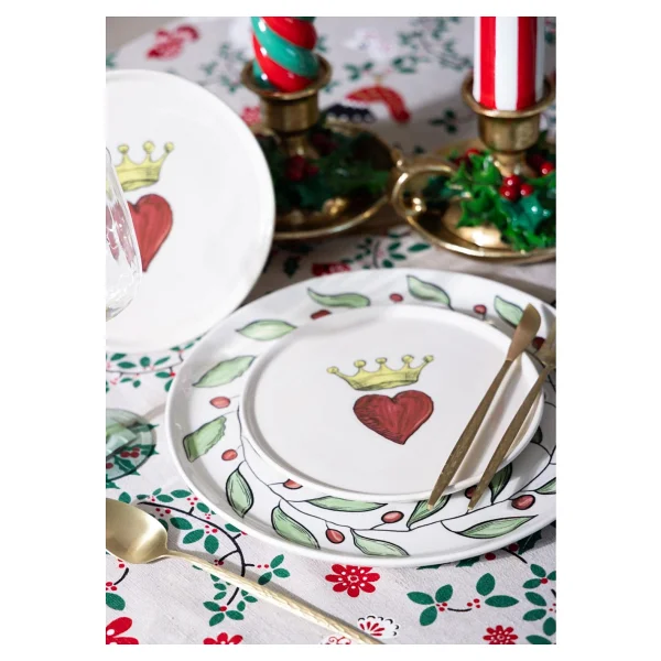 The Mia Luv Luv0001 19 Cm 6'lı Pasta Tabağı - Görsel 6