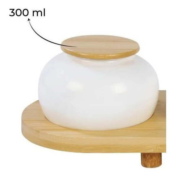 Bambum Simple Standlı 4'lü Baharat Takımı - Görsel 2