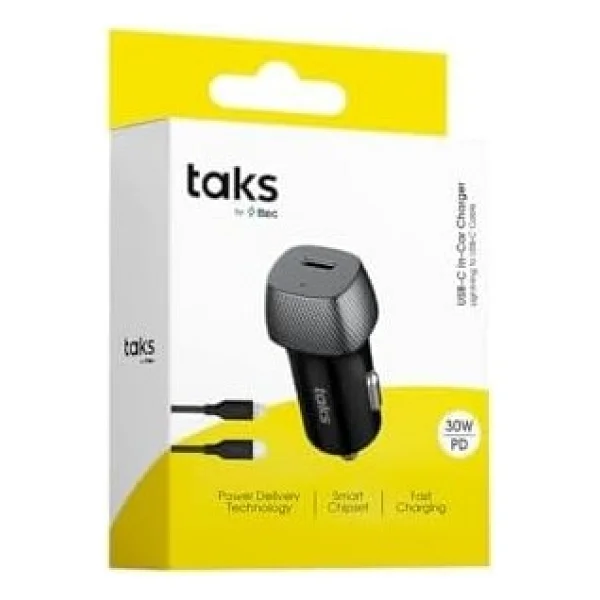 Ttec Taks 5CP01LS 30 W Lightning Kablolu Hızlı Araç Şarj Aleti - Görsel 2