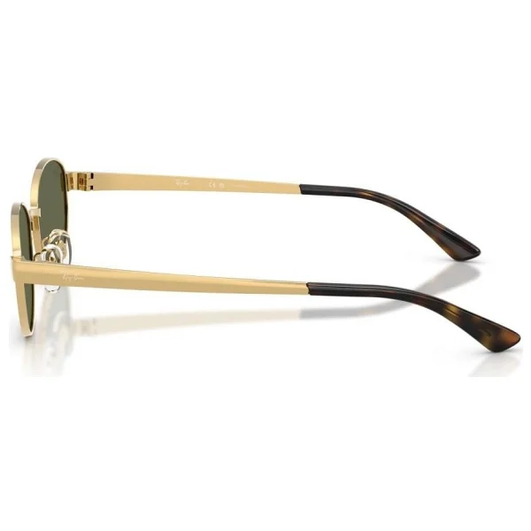 Ray-Ban 3774d 001/9a Arista Gold-Green Polarize Güneş Gözlüğü - Görsel 3