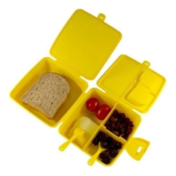 Wiggle Sponge Bob 2318 4 Bölmeli Beslenme Kutusu - Görsel 2