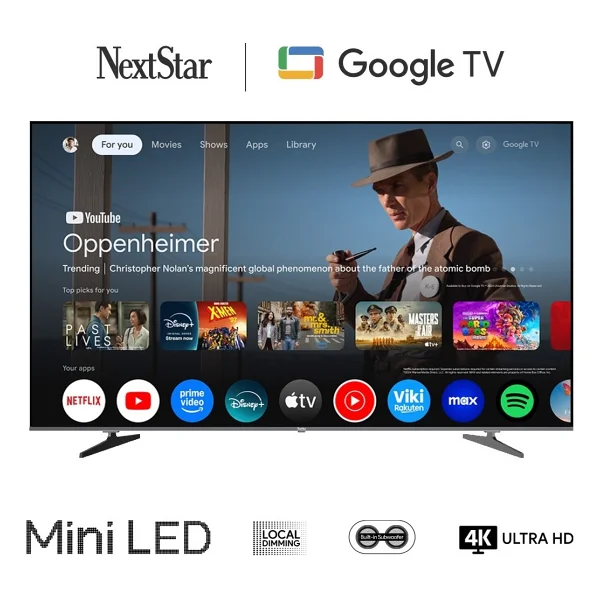 Nextstar Ye-85ıdwg11 4K Ultra HD 85" 216 Ekran Uydu Alıcılı Google Smart Mini LED TV - Görsel 6
