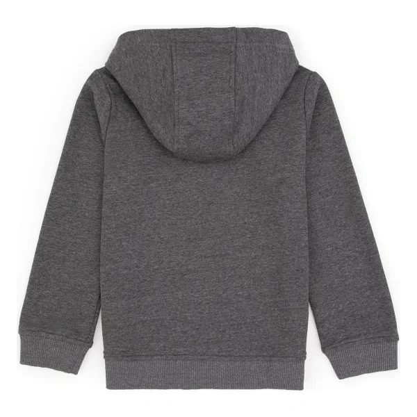 U.S. Polo Assn 50316706-Vr081 Kapüşonlu Tam Fermuarlı Antrasit Çocuk Sweatshirt - Görsel 2