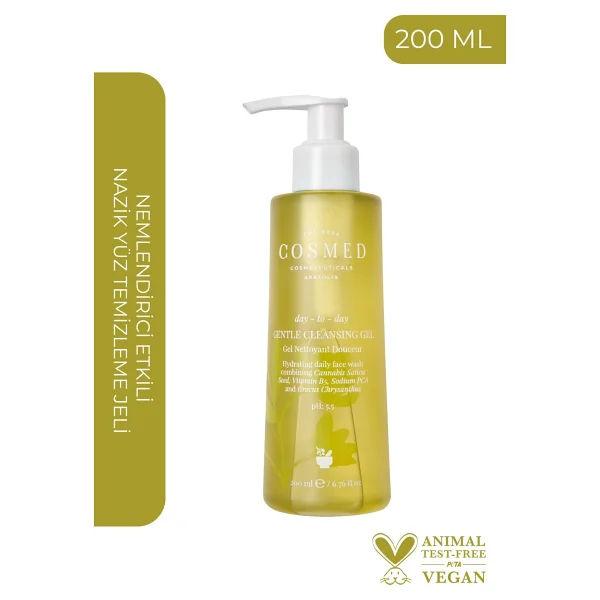 Cosmed Day To Day 200 Ml Yüz Temizleme Jeli - Görsel 5