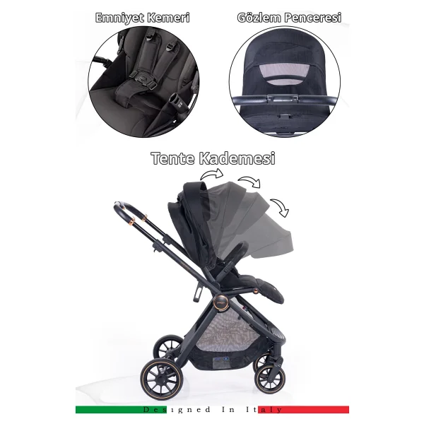 Prego 2028 Venüs Travel Sistem Bebek Arabası - Görsel 6