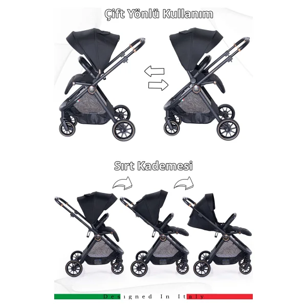 Prego 2028 Venüs Travel Sistem Bebek Arabası - Görsel 7