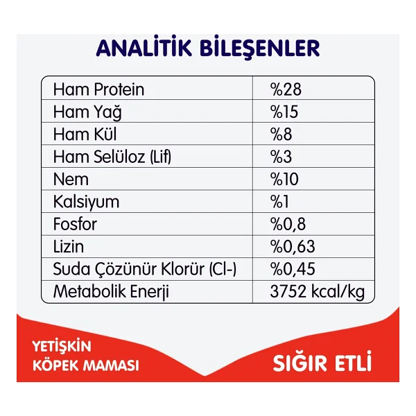 Wanpy Sığır Etli 1.5 Kg Yetişkin Köpek Maması - Görsel 7