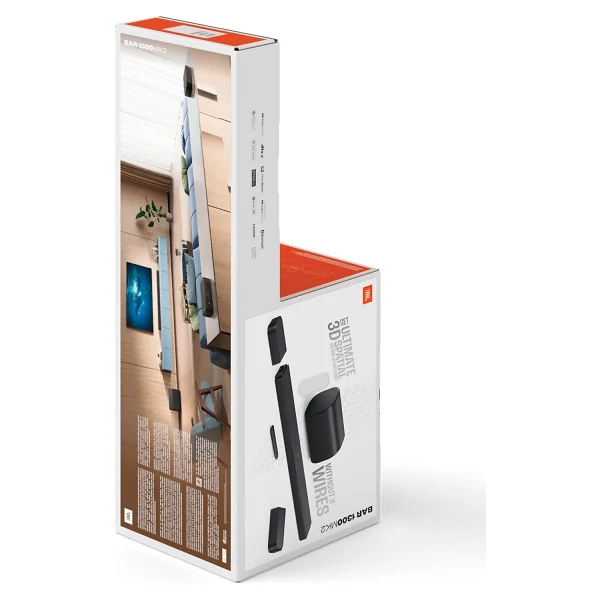 Jbl Bar 1300mk2 11.1.4 Kanal Dolby Atmos Soundbar 2470 Watt Güçte Çıkarılabilir Kablosuz Hoparlörler - Siyah - Görsel 5