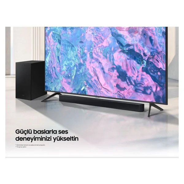 Samsung Bass-Dolby Audio / Dts Virtual:X Optik-USB-Bluetooth TV-Telefon Bağlantı 300w Ev Sinema Sistemi - Görsel 3