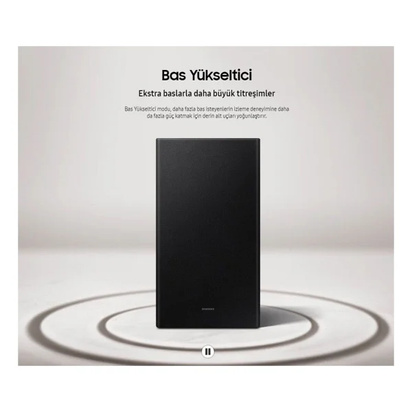 Samsung Bass-Dolby Audio / Dts Virtual:X Optik-USB-Bluetooth TV-Telefon Bağlantı 300w Ev Sinema Sistemi - Görsel 5