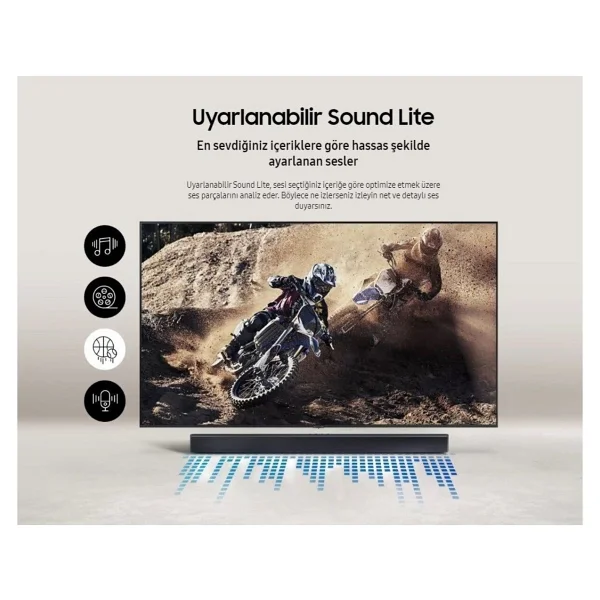 Samsung Bass-Dolby Audio / Dts Virtual:X Optik-USB-Bluetooth TV-Telefon Bağlantı 300w Ev Sinema Sistemi - Görsel 6