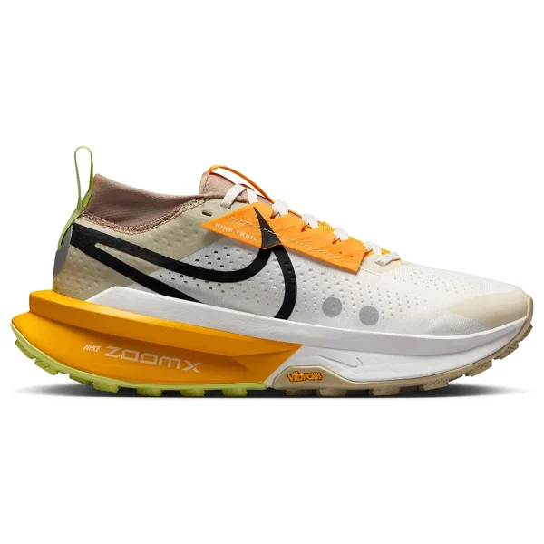 Nike Zoomx Zegama Trail 2 Fd5191-005 Beyaz-Turuncu Kadın Koşu Ayakkabısı - Görsel 6