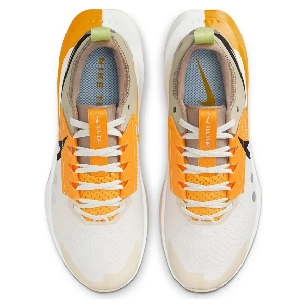 Nike Zoomx Zegama Trail 2 Fd5191-005 Beyaz-Turuncu Kadın Koşu Ayakkabısı - Görsel 3