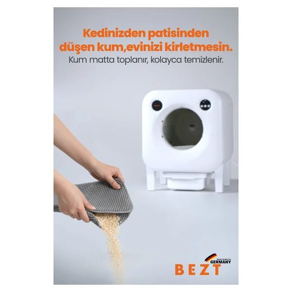 Bezt Smart Cat Pro Akıllı Otomatik Kedi Tuvaleti - Görsel 5