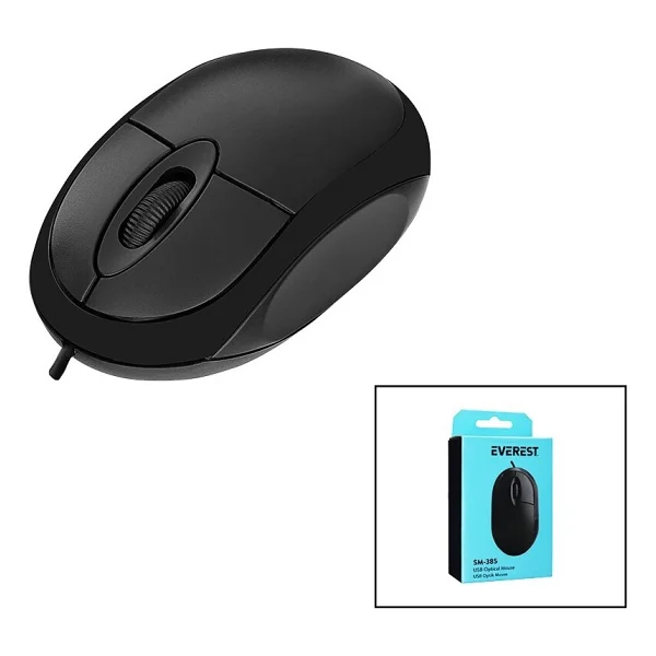 Everest SM-385 Optik Kablolu Mouse