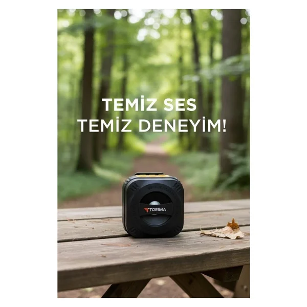 Torima D79 Siyah Bluetooth Hoparlör - Görsel 3