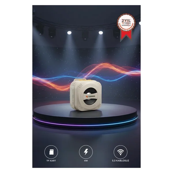 Torima D79 Siyah Bluetooth Hoparlör - Görsel 6