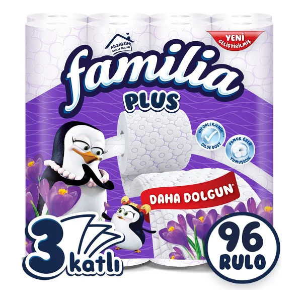 Familia Tuvalet Kagıdı 32 Li Plus Parfümlü Yeni X 3 Paket - Görsel 8
