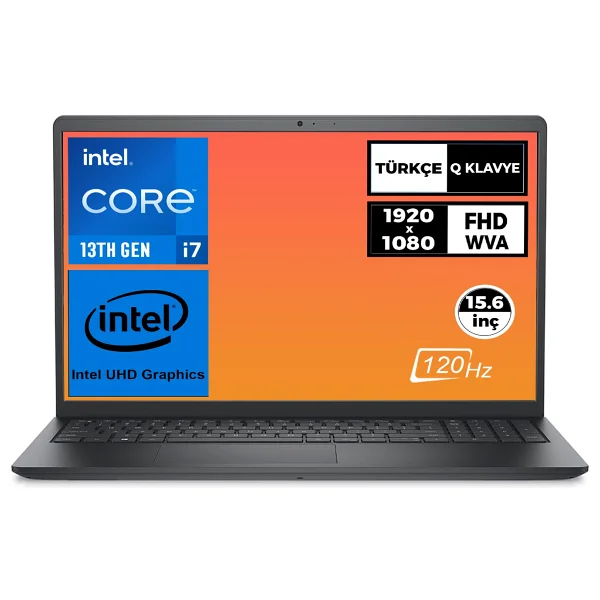 Dell Vostro 3530 N1605pvnb3530 İ7-1355u 8 GB 512 GB SSD Iris Xe Graphics 15.6" Full HD Notebook - Görsel 9