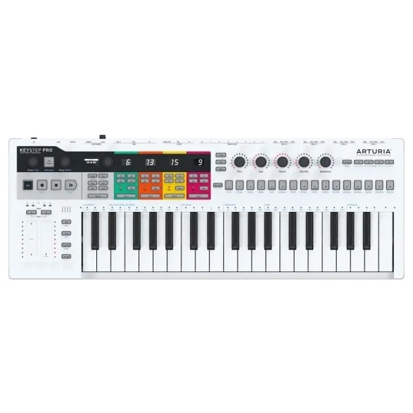 Arturia Keystep Pro Beyaz 37 Tuşlu Midi Klavye - Görsel 3