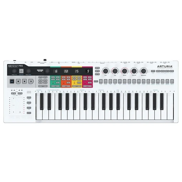 Arturia Keystep Pro Beyaz 37 Tuşlu Midi Klavye - Görsel 4