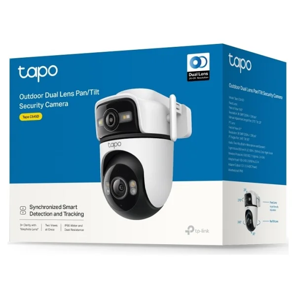 Tp-Link Tapo C545d Speed Dome 2k 3 Mp 360 Derece Gece Görüşlü Ip Wi-Fi Güvenlik Kamerası - Görsel 4