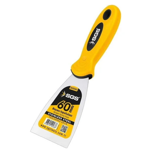 Sgs 583 60 Mm Paslanmaz Çelik Spatula - Görsel 2