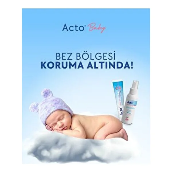 Acto Baby Gel Bebek Bezi Bölgesi Bakım Jeli 50 Ml - Görsel 6