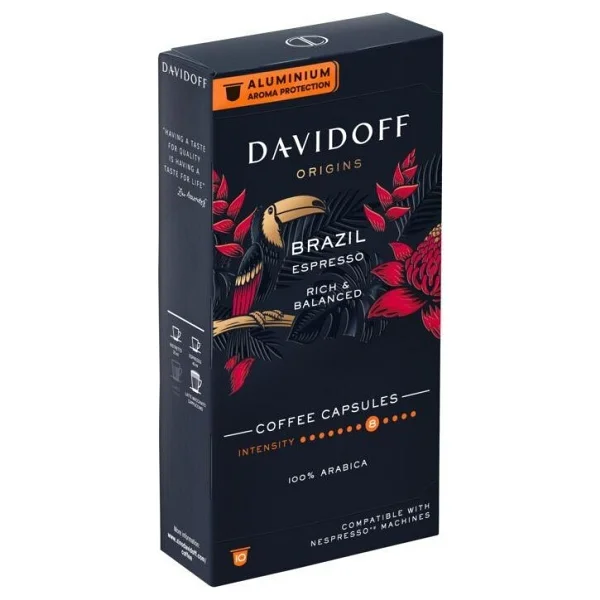 Davidoff Espresso Brazil Kapsül Kahve 10'lu - Görsel 7