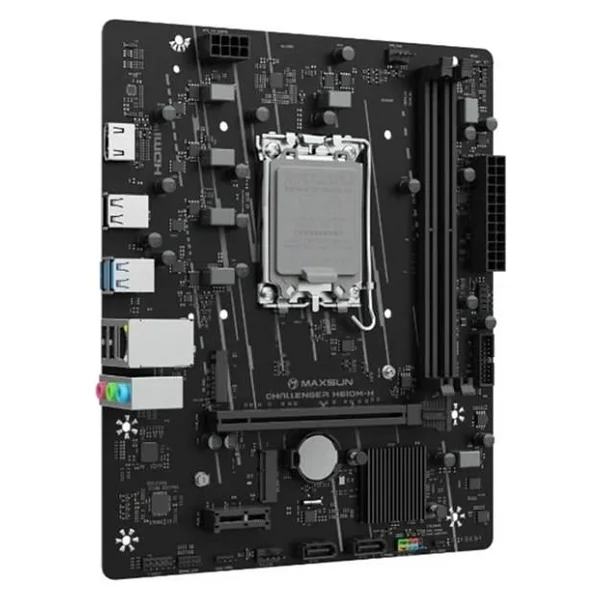 Maxsun Challenger H610m-H V1 Intel Lga1700 DDR4 Micro Atx Anakart - Görsel 4
