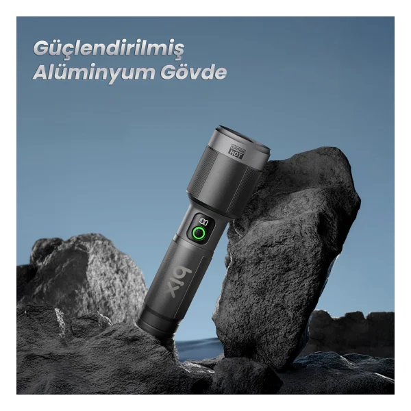 Bix Bx5101fl 2300 Lümen LED Şarjlı El Feneri - Görsel 2