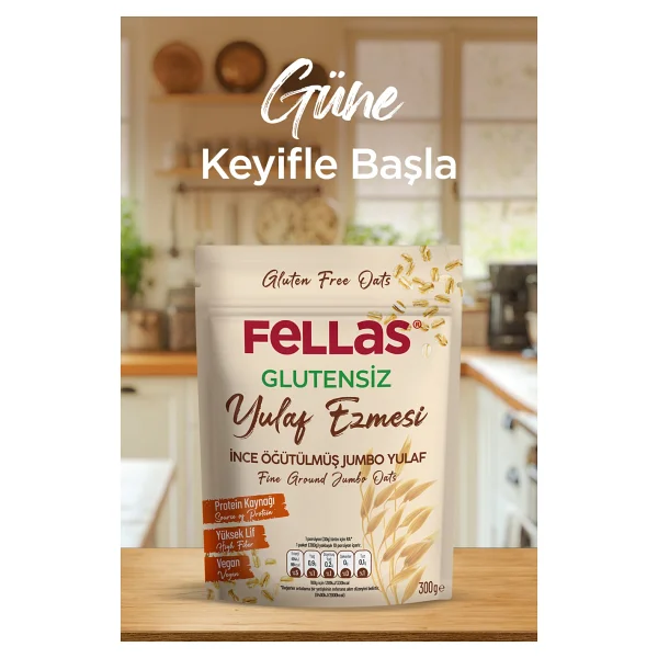 Fellas Glutensiz Yulaf Ezmesi 300 Gr - Görsel 2