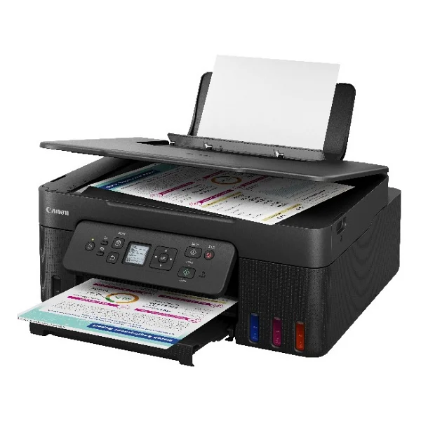 Canon Pixma G3480 Wi-Fi + Tarayıcı + Fotokopi Renkli Çok Fonksiyonlu Tanklı Mürekkep Püskürtmeli Yazıcı - Görsel 2