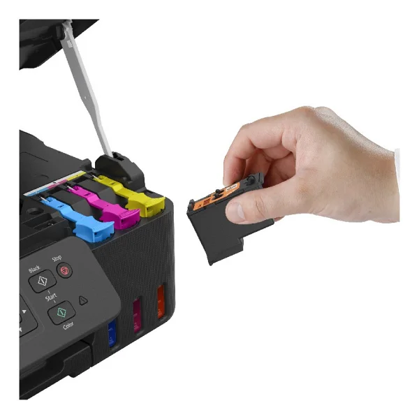 Canon Pixma G3480 Wi-Fi + Tarayıcı + Fotokopi Renkli Çok Fonksiyonlu Tanklı Mürekkep Püskürtmeli Yazıcı - Görsel 5