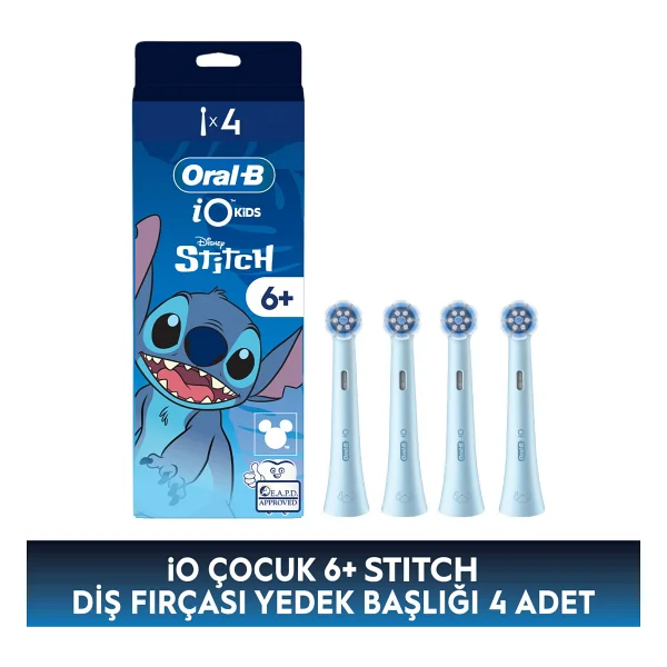 Oral-B İo Stitch 4'lü Çocuk Diş Fırçası Başlığı - Görsel 2