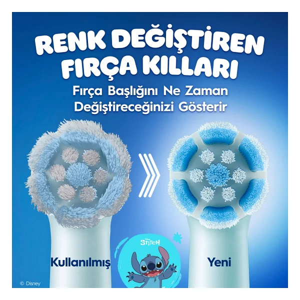 Oral-B İo Stitch 4'lü Çocuk Diş Fırçası Başlığı - Görsel 8